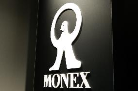 Monex signage and logo